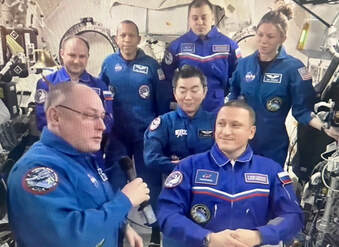 ISS Crew Return to Temporarily Limit School Contacts